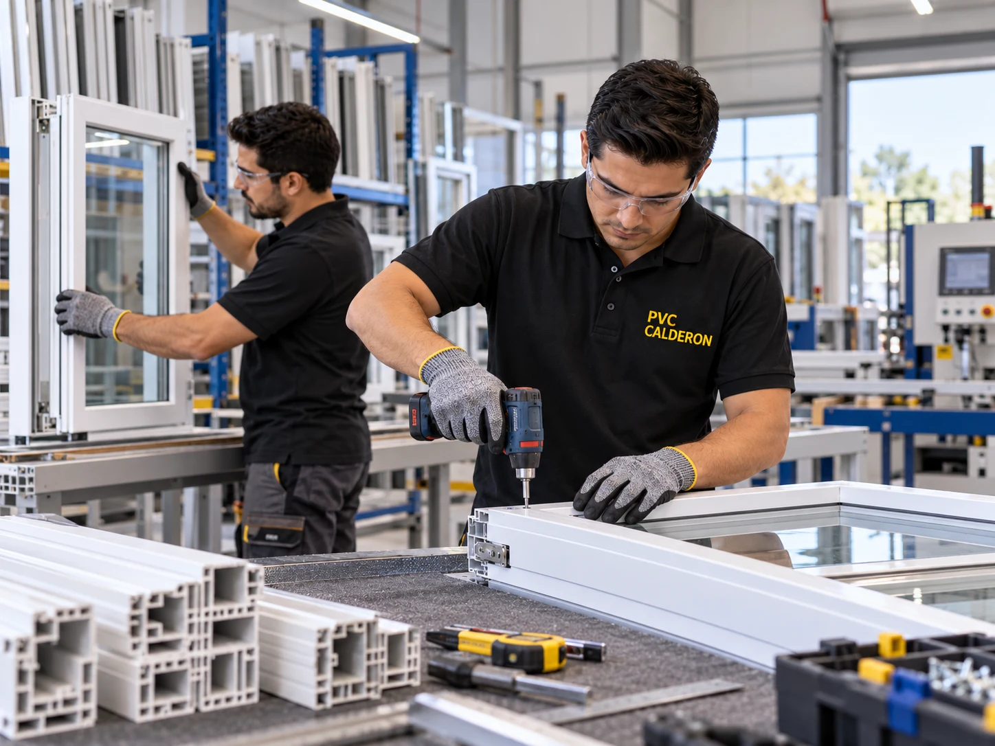 Fabricación a medida de sistemas de PVC